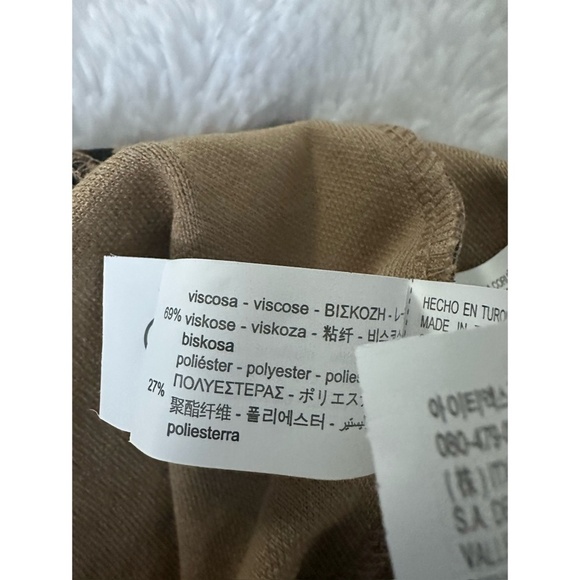 Zara Animal Print Stretch Knit Skirt - Picture 8 of 8